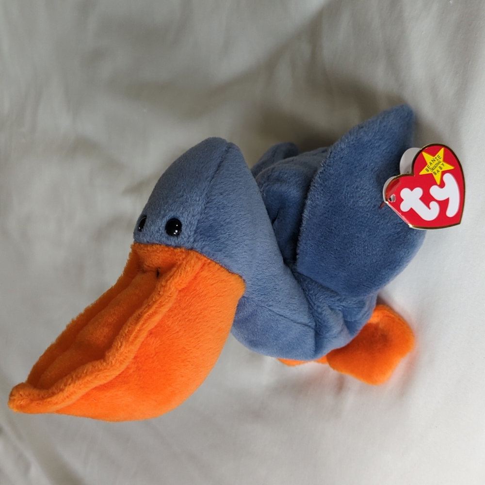 Vintage new beanie baby Scoop